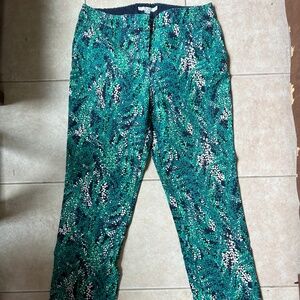 Boden Richmond Trousers Pants in Wisteria Print